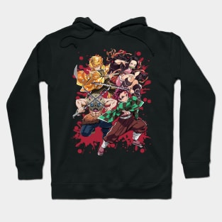 kimetsu no yaiba - Tanjiro and Nezuko Hoodie